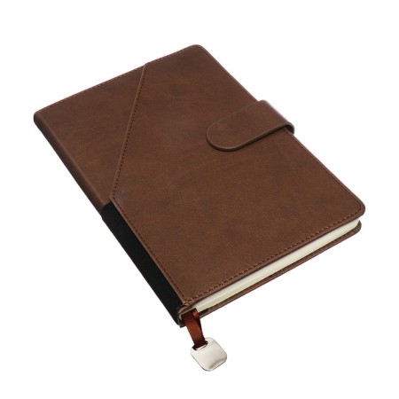 The diary of a non -section A5, 140l, cage, K/deputy, with a pen, in gift. box., brown-2