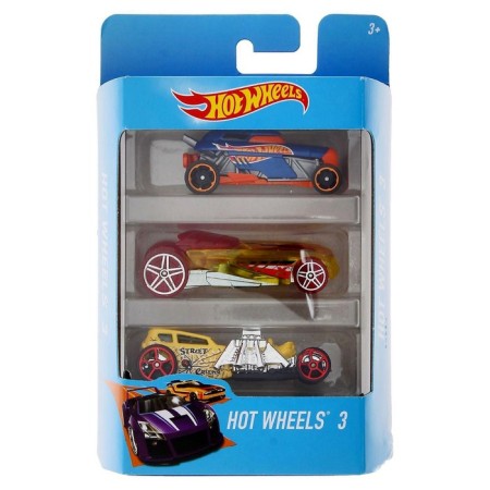 Набор машинок Hot Wheels, в наборе - 3 шт, МИКС-10