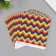 Scrapbooking "Zigzag" density 180 grams set 10 pcs 15.5x17 cm