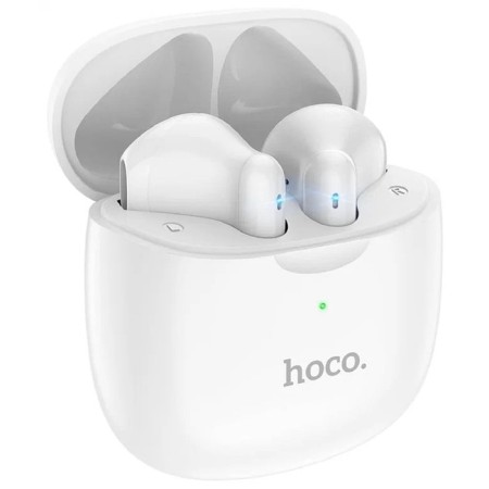 Hoco ES56 wireless headphones, inserts, TWS, BT 5.1, 30/320 mAh, white-1