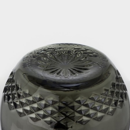 Glass Glass "Cryste", 1.5 l, with a lid-4