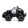 Radio -controlled jeep "Police" works on batteries, black color