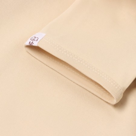 Body Children with ruffles Minaku "Nature", beige color, height 62-68 cm-2