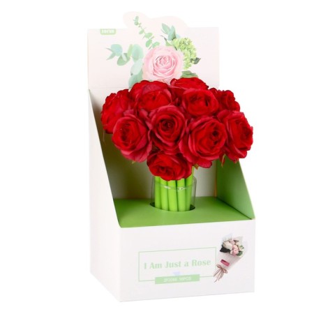 Handle flower, gel "rose", joke (barcode on the piece)-4