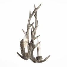 Бра St Luce. SL154.701.02. Corna. 2х40 Вт, E14, 38х50 см, цвет серый