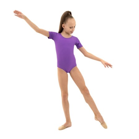 A swimsuit for gymnastics and dancing Grace Dance, p. 28, purple color-2