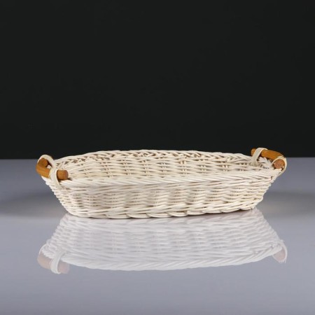 Cart with handles, 19 × 30 × 7 cm, rattan-3