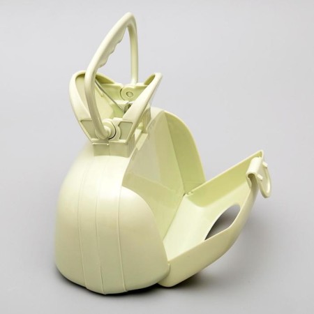A scoop for cleaning dogs with packet pocket pockets, 15.5 cm x 9.5 cm x 13 cm, green-2