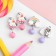 Clips children's “chosen” unicorns and rainbow, mix shape, mix color