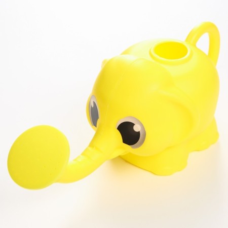 Plastic bucket for swimming and shaking heads, children's bath bucket "Elephant", 650 ml., Mix color-3