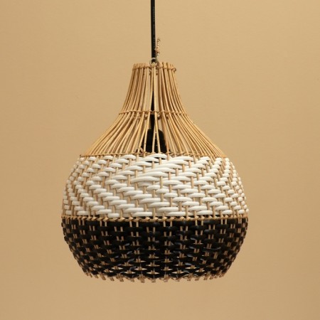 Ceiling Lamp from Rotan "Yudi" 1x120W, E27, 25x25x40 cm-2