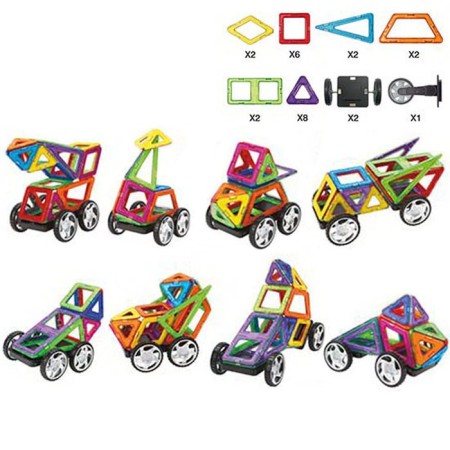Designer magnetic "color magnets", 25 parts-1