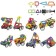 Designer magnetic "color magnets", 25 parts
