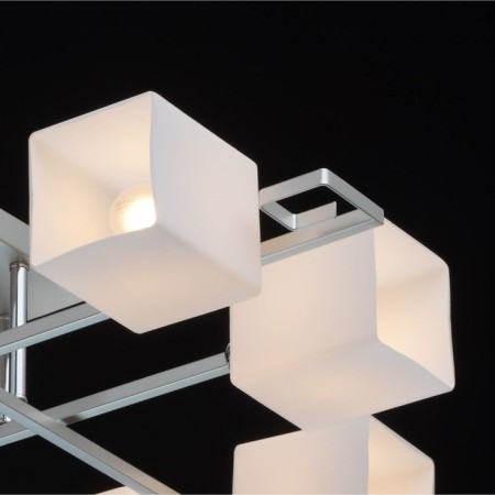Tetro chandelier, 8x60W E14, silver color, chrome-3