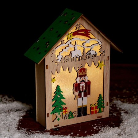 New Year's decor with the “Nutcracker” lighting 15 × 5.5 × 18 cm-2