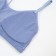 Female set (top, panties), gray-blue color, size 42-44