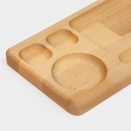 ADELICA dish "Rolls and Sushi", 30 × 13 × 1.8 cm, an array of birch-10