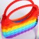 Bag's bag with lightning, colorful color