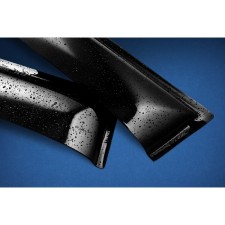 Дефлекторы окон LIFAN SOLANO I (620,630) 2008-2016 седан, накладной, скотч 3М, 4 шт.