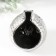 Ceramics candlestick per 1 candle "Pomegranate" d = 4.5 cm silver 10x10x11.5 cm