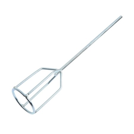 Mixer for gypsum mixtures of the tundra, hexagonal shank, 80 x 8 x 400 mm