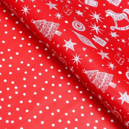 Paper packing glossy bilateral "Nutcracker", 70 x 100 cm-2