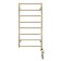 Domoterm electric heated towel rail "Medea" P8, 400x800 mm, right, gold