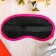 Sleep mask "Oh, all!", Pink color