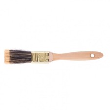 Brush flat MTX 83216, Golden, artificial bristles, wooden pen, 1 