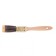 Brush flat MTX 83216, Golden, artificial bristles, wooden pen, 1 "