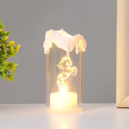 Night-light "Horse" LED from 3xlr44 batteries 4.7x4.7x10.5 cm Risalux-1