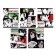 Notebook of 48 sheets in the Manga Anime cage, cover coated cardboard, matte lamination, mix