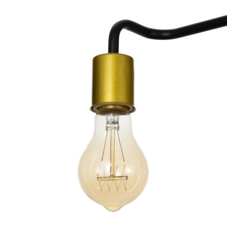 Chandelier 2721/6 E27 40W black and gold 60x60x30 cm-4