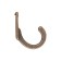 Hook furniture tundra TKO015, one -rod, copper, 1000 pcs