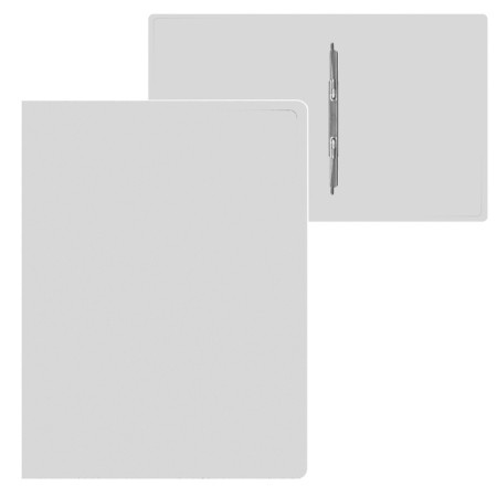 A folder with a spring -resource A4, 500 microns, a root of 15 mm, calligrata, up to 100 sheets, white