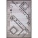 Rectangular carpet Merinos Silver, size 150x300 cm, Gray color