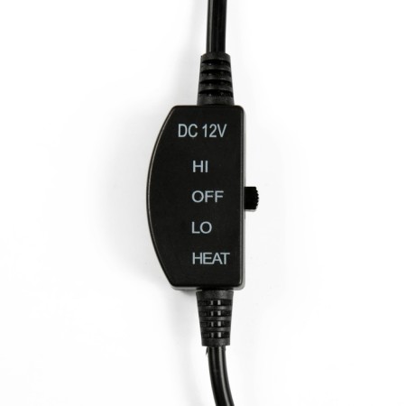 Nabbage with heated Torso, 12 V, regulator, wire 120 cm, claim. fur, black-7