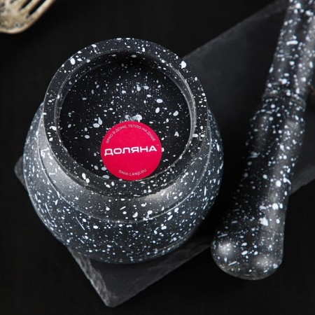 Stupa with pestle "Black Stone"-9