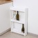 Flooring 3-section, on wheels, white color