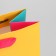 Three-color gift package, packaging, “yellow-pink-blue”, MS 18 x 23 x 10 cm