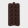 Form for chocolate “Polyana”, silicone, 20.5 × 10.5 × 1.5 cm, 15 cells (2.3 × 2.3 cm), brown color