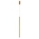 Lukas Soft Lumber LED 5W 4000K matte gold 2x2x60-160cm