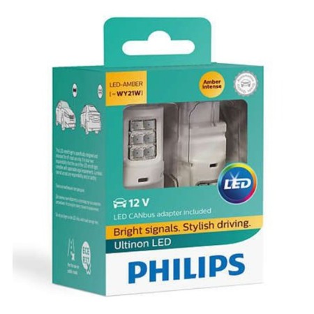 LED LED PHILIPS 12 V, WY21W, 4.3 W, ULTINON LED + Famel 12V 21W-1