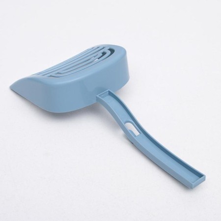 Cata toilet curly closed with a scoop, 54 x 37 x 40 cm, white-gray-11