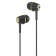 Hoco M70 headphones, wired, vacuum, microphone, jack 3.5 mm, 1.2 m, black