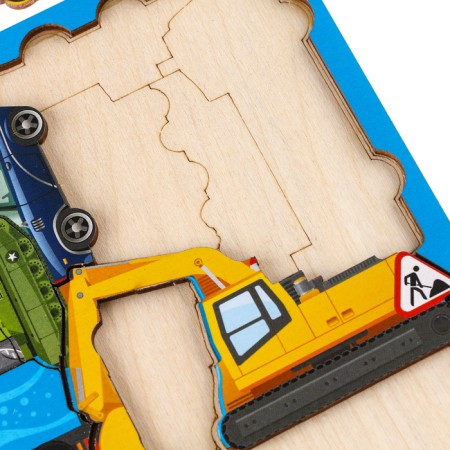 Головоломка «Машины», размер 28х20 см-7