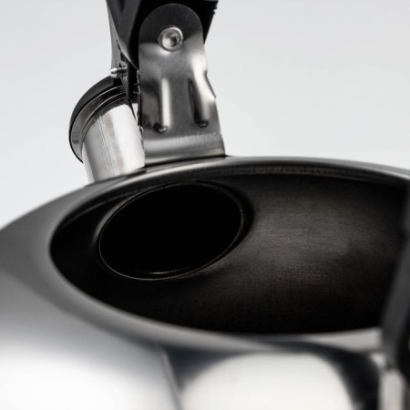 A kettle with a stainless steel whistle "family", 2.5 l, chrome -colored color-4