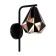 Bra Carlton 4 1x60W E27, black color