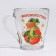 Gift set of New Year's glasses of glass "Snake", 2 pcs