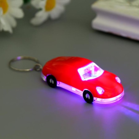 Light light on the ring with the opener "Machine" Mix flashes 3.5x8x2.7 cm-5
